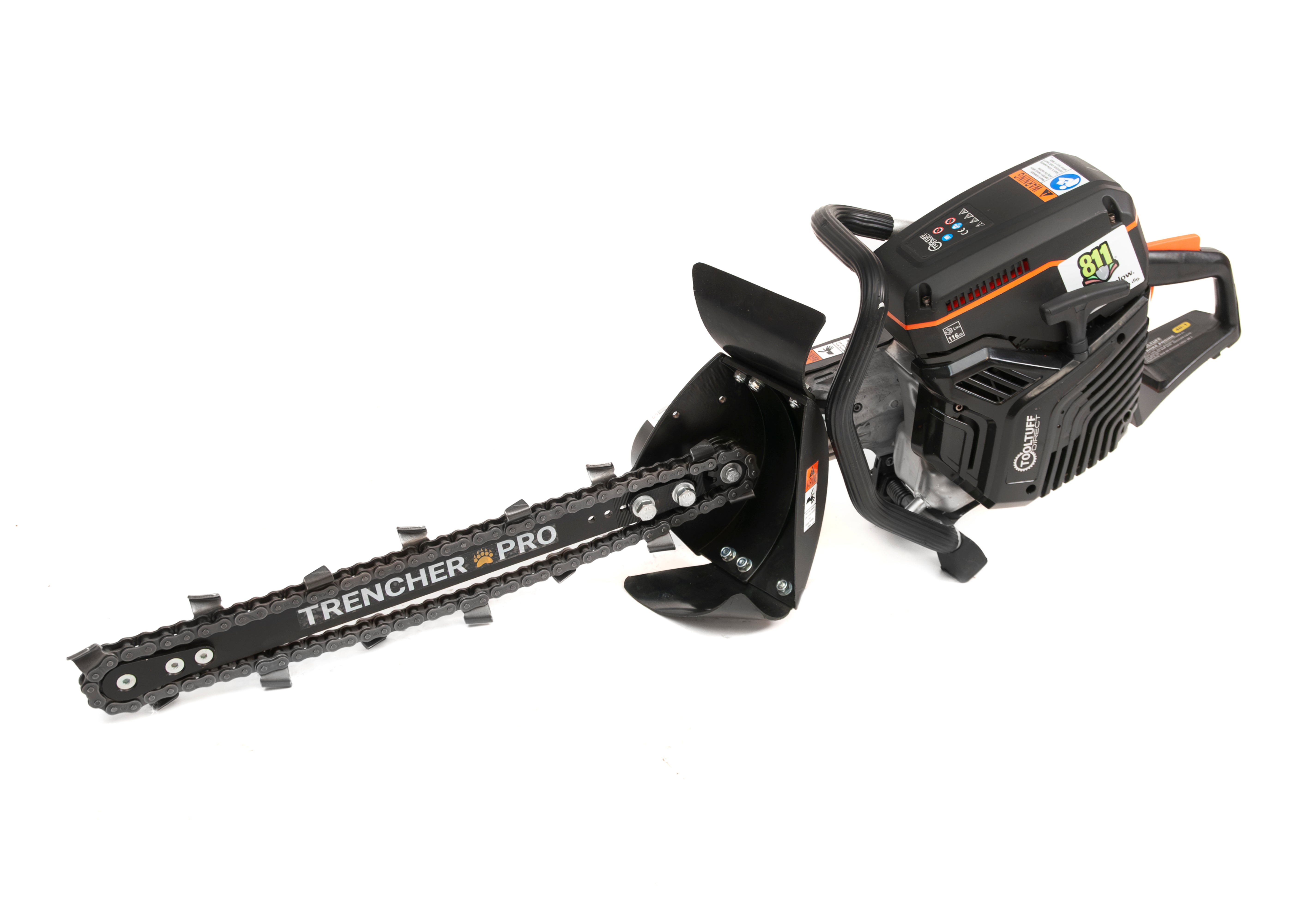 TrencherPro Portable Trencher, ToolTuff 74cc Powertrain