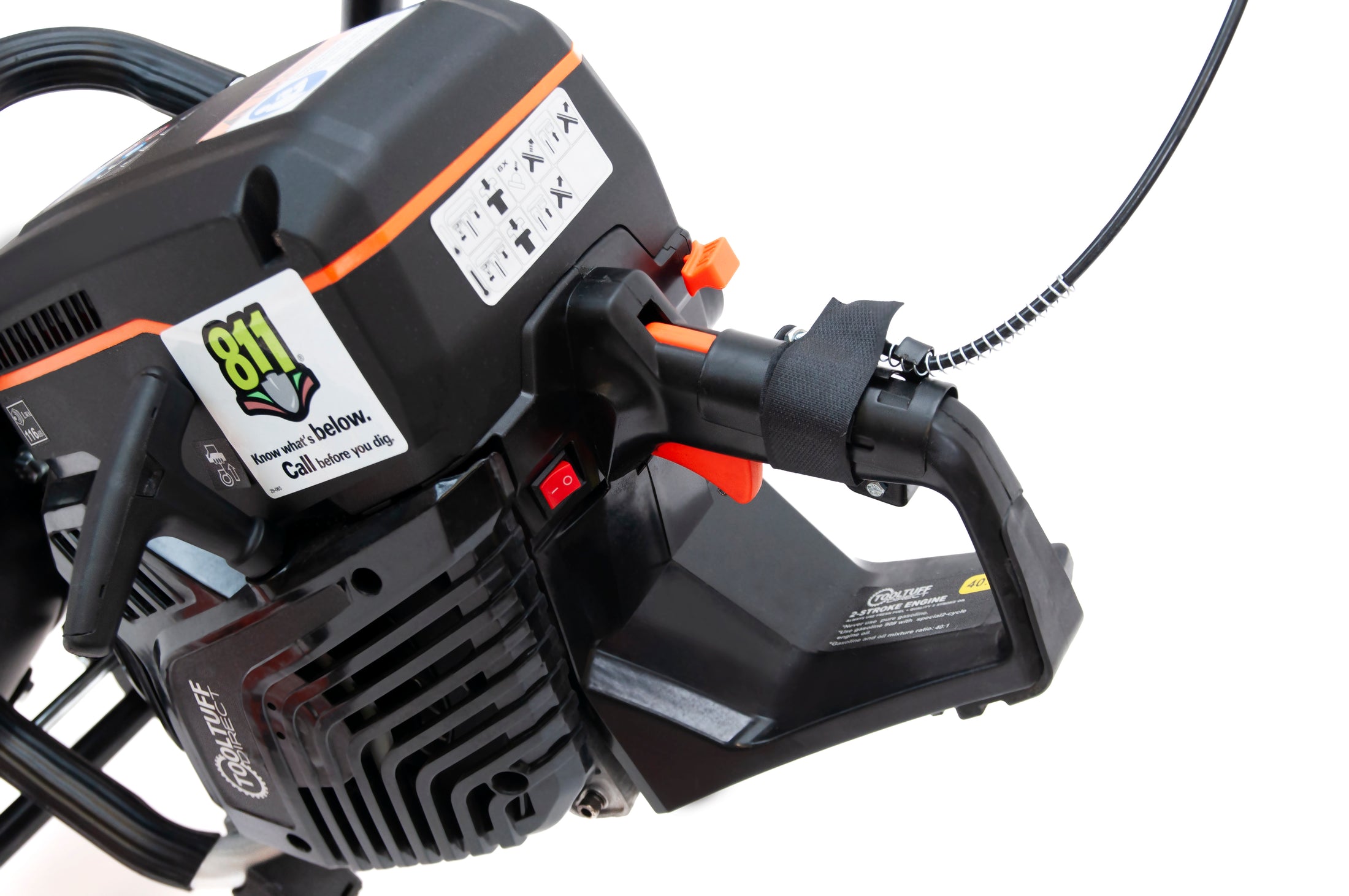 TrencherPro Portable Trencher, ToolTuff 74cc Powertrain