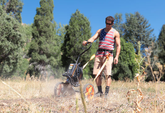 TrencherPro Portable Trenching System, ToolTuff 74cc Powertrain, With Cart