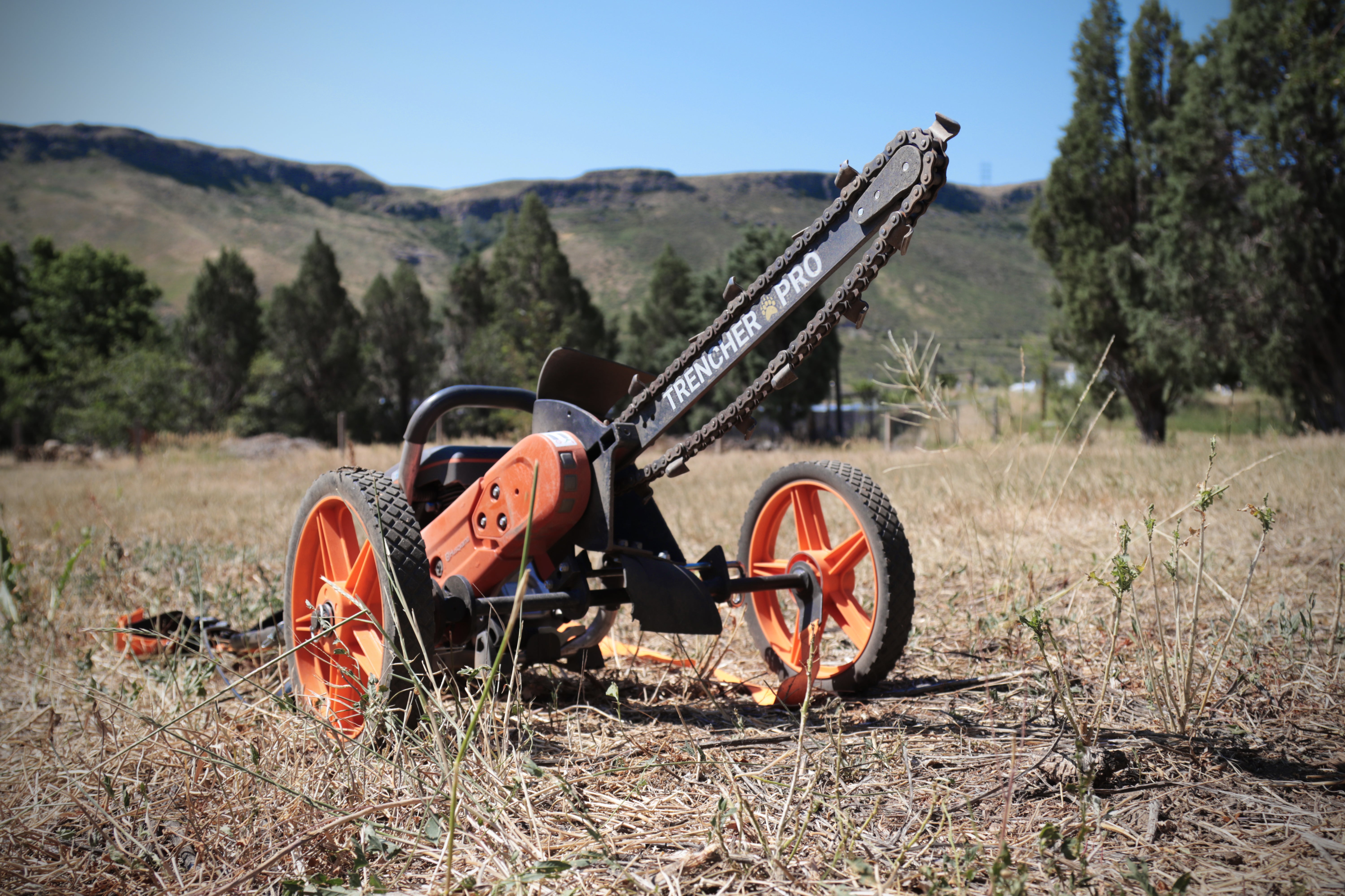 TrencherPro Portable Trenching System, Husqvarna K770 Powertrain, With
