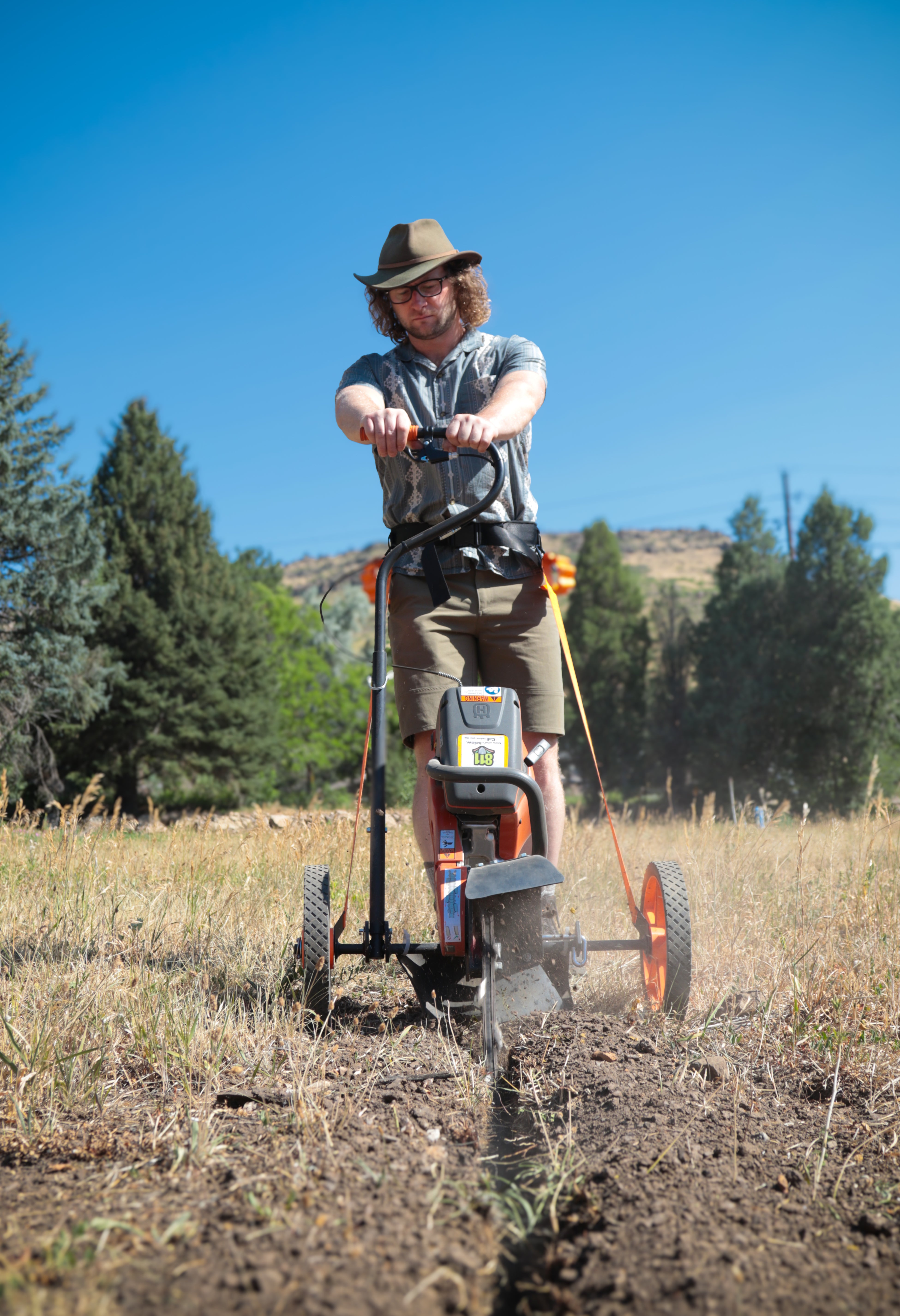 TrencherPro Portable Trenching System, Husqvarna K770 Powertrain, With