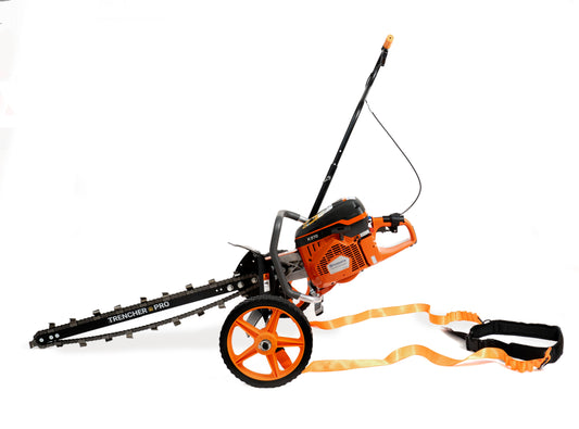 TrencherPro Portable Trenching System, Husqvarna K970 Powertrain, With Cart